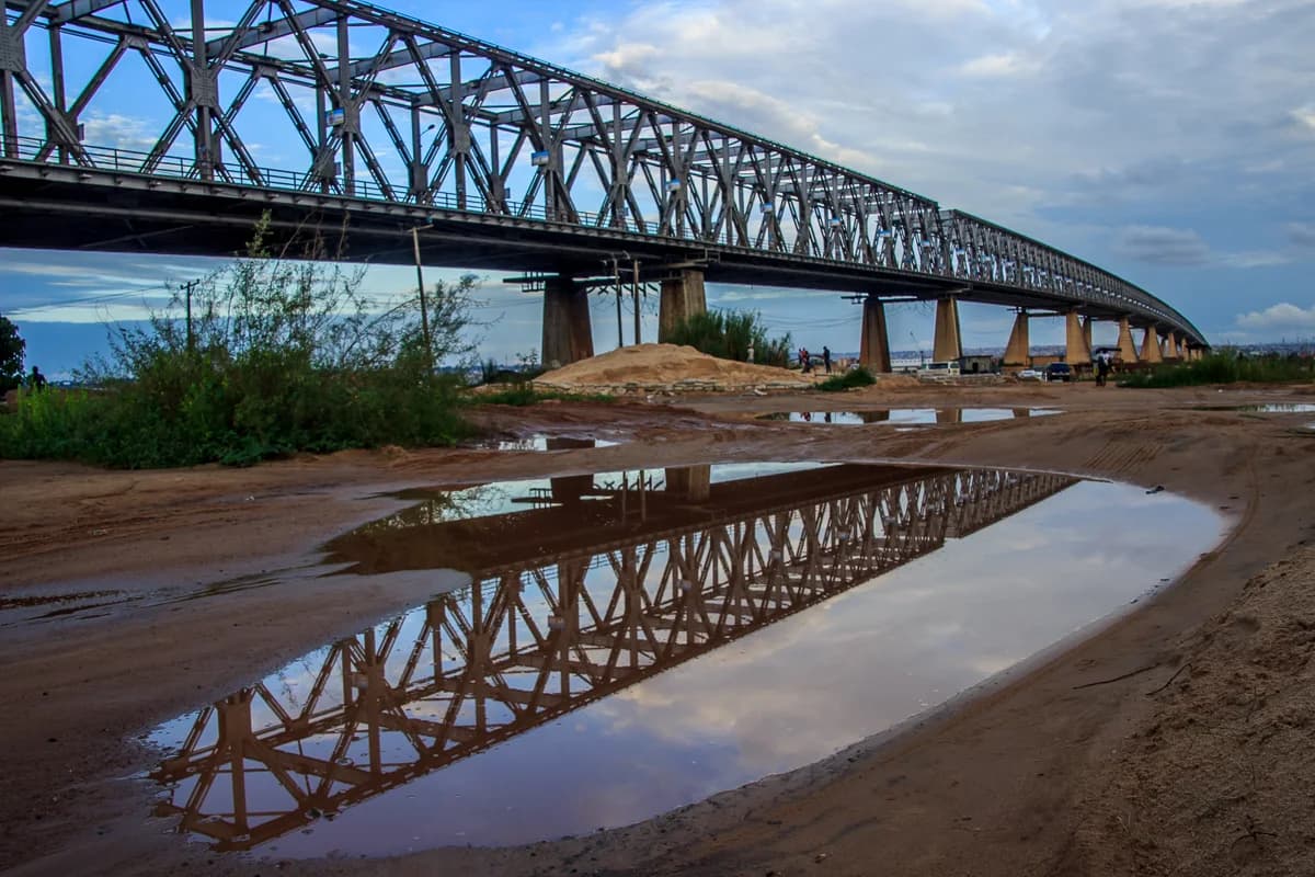 River Niger Bridge connecting Onitsha, Anambra State, with Asaba